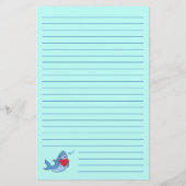 Stationery van Shark Kind Briefpapier (Achterkant)