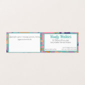 Stationery Visitekaartjes (Buitenkant ongevouwen)