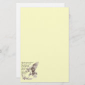 Stationery voor Eagle en Scripts Briefpapier (Voorkant / Achterkant)