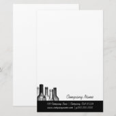 Stationery voor wijnflesjes briefpapier (Voorkant / Achterkant)