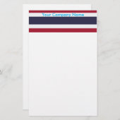 Stationery with Flag of Thailand Briefpapier (Voorkant / Achterkant)