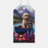 Stationig op een peddel: een Schilderachtig avontu Cadeaulabel (Voorkant)