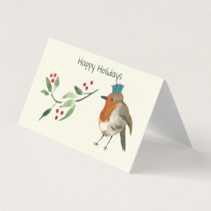 Stationnaire de vacances pour les oiseaux d'hiver