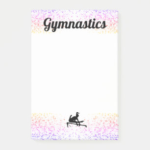 STATIONNAIRE GYMNASTIQUE - Notes post-it 4"x 6"
