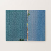 Stationnement Au Puzzle De Mackinac Harbour (Horizontal)