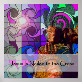 Stations of the Cross 10 Poster