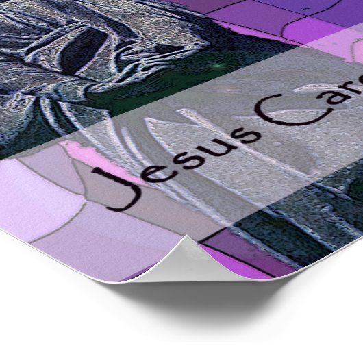 Stations of the Cross 12 Poster (Hoek)