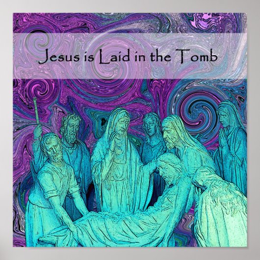 Stations of the Cross 14 Poster (Voorkant)