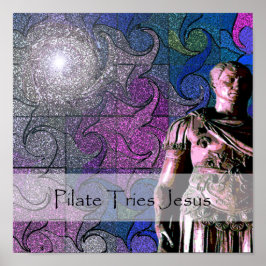 Stations of the Cross 4 Poster