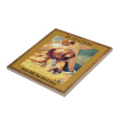 Stations of the Cross #9 van 15 Tegeltje (Zijkant)