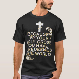 Stations of the Cross Jesus Heilige Week Lent Pase T-shirt