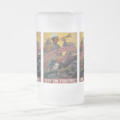 Stations Wereldoorlog 2 Matglas Bierpul (Center)