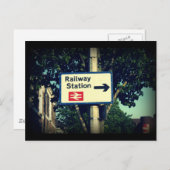 Stationscode Briefkaart (Voorkant / Achterkant)