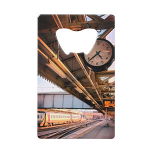 Stationsklok Kredietkaart Flessenopener
