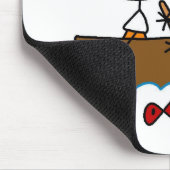 Stationsmeter Figuur Mousepad Mousepad Muismat (Hoek)