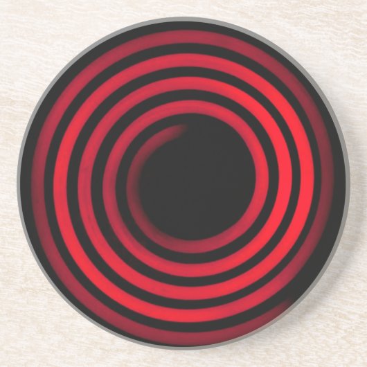 Stationspoelen Zandsteen Onderzetter (Voorkant)