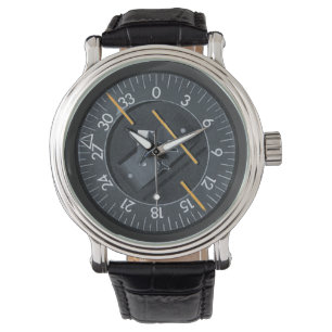 Statisch richtinggevend kompas horloge