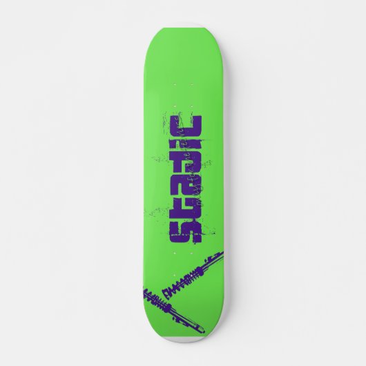 Statisch skateboard (Voorkant)
