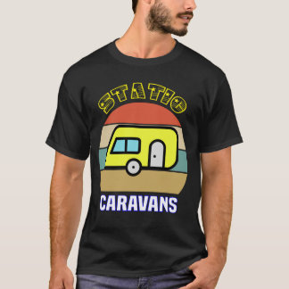 Statische caravans. Gifts for Camping Lover, Carav T-shirt