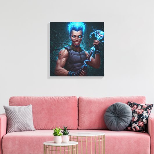 statische nar canvas afdruk (Insitu (Woonkamer))