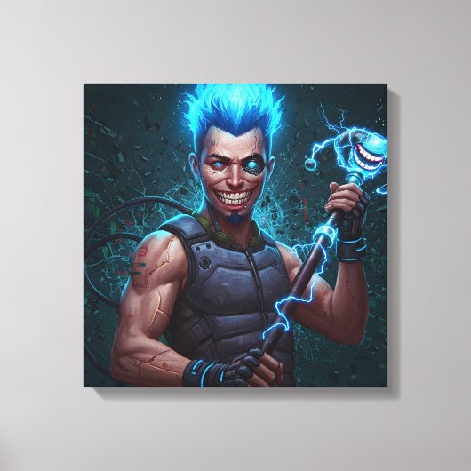 statische nar canvas afdruk (Voorkant)