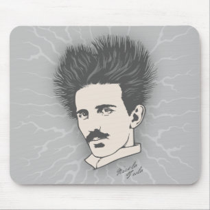 Statische Tesla Muismat