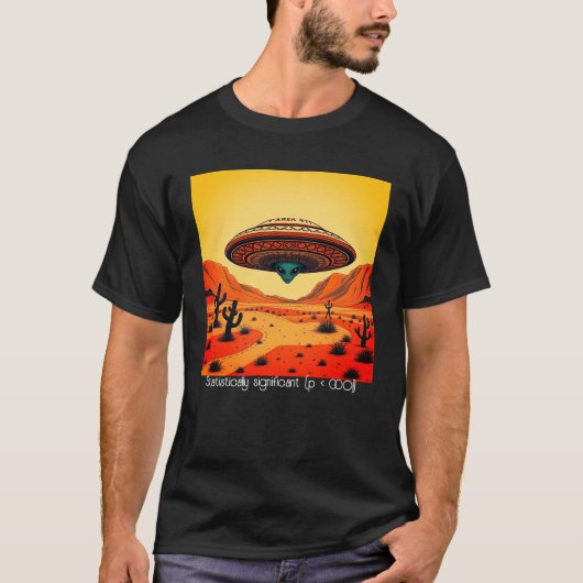 Statistically Alien Desert T-shirt (Voorkant)
