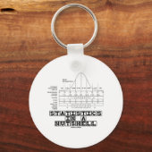 Statistieken in een Nutshell (Stats Cheat Sheet) Sleutelhanger (Voorkant)