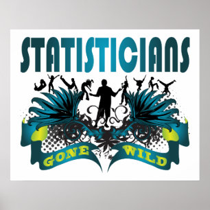 Statistieken krijgen Wild Poster