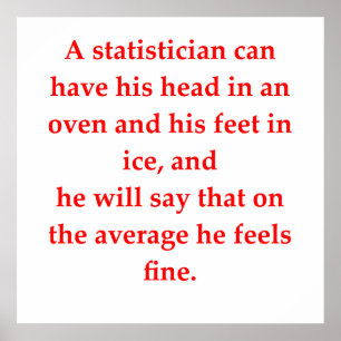 statistieken poster