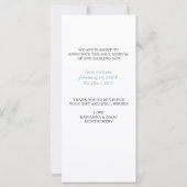 Statistiques ADORED Multi Photo Boy Faire-part de  (Dos)