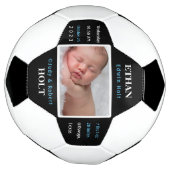 Statistiques de naissance de bébé personnalisées F (Tourné)