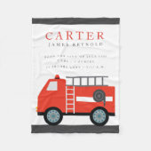 Statistiques de naissance du camion-feu Couverture (Devant)