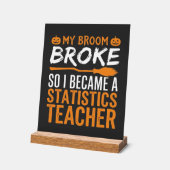 Statistiques drôles d'Halloween Professeur Broom D (Angle)