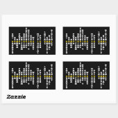 Statistiques est Sticker Cool (Feuille)