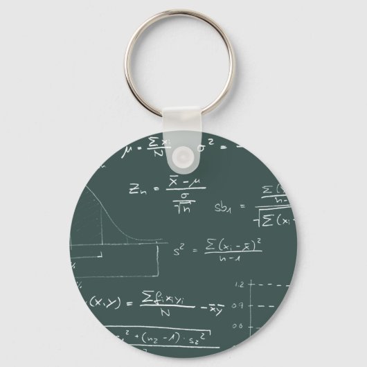 Statistisch bord sleutelhanger (Voorkant)
