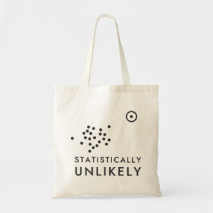Statistisch Onwaarschijnlijke Scatter Plot Data Ku Tote Bag