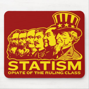 Statistisch opiaat van de Ruling Class Mousepad Muismat