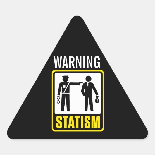 Statistische waarschuwing Sticker (Voorkant)