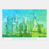 Statu of Liberty par Mirsat Karabel Papier (Devant 3)