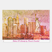 Statu of Liberty par Mirsat Karabel Papier (Devant 2)