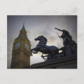 Statue Boadicea - Tour Elizabeth - Carte postale (Devant)