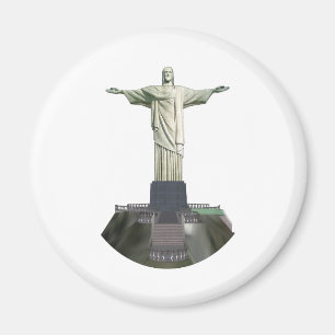 Statue: Christus de Redeemer: 3D-model: Magneet