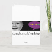 Statue de carte de Valentines de liberté (Dos)