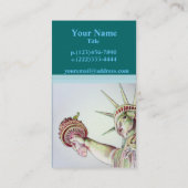 Statue de carte de visite de justice de liberté (Dos)