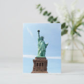 Statue de carte postale de liberté (Debout devant)