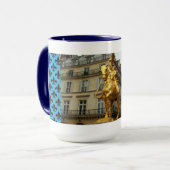Statue de Jeanne d'Arc dans la tasse de Paris (Devant gauche)