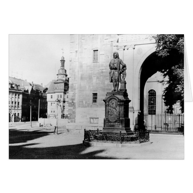 Statue de Johann Sebastian Bach (Devant horizontal)