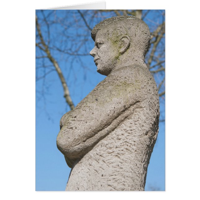 Statue de John F. Kennedy à Bonn (Devant)