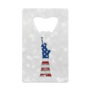 Statue de la Liberté 4 juillet Paillettes